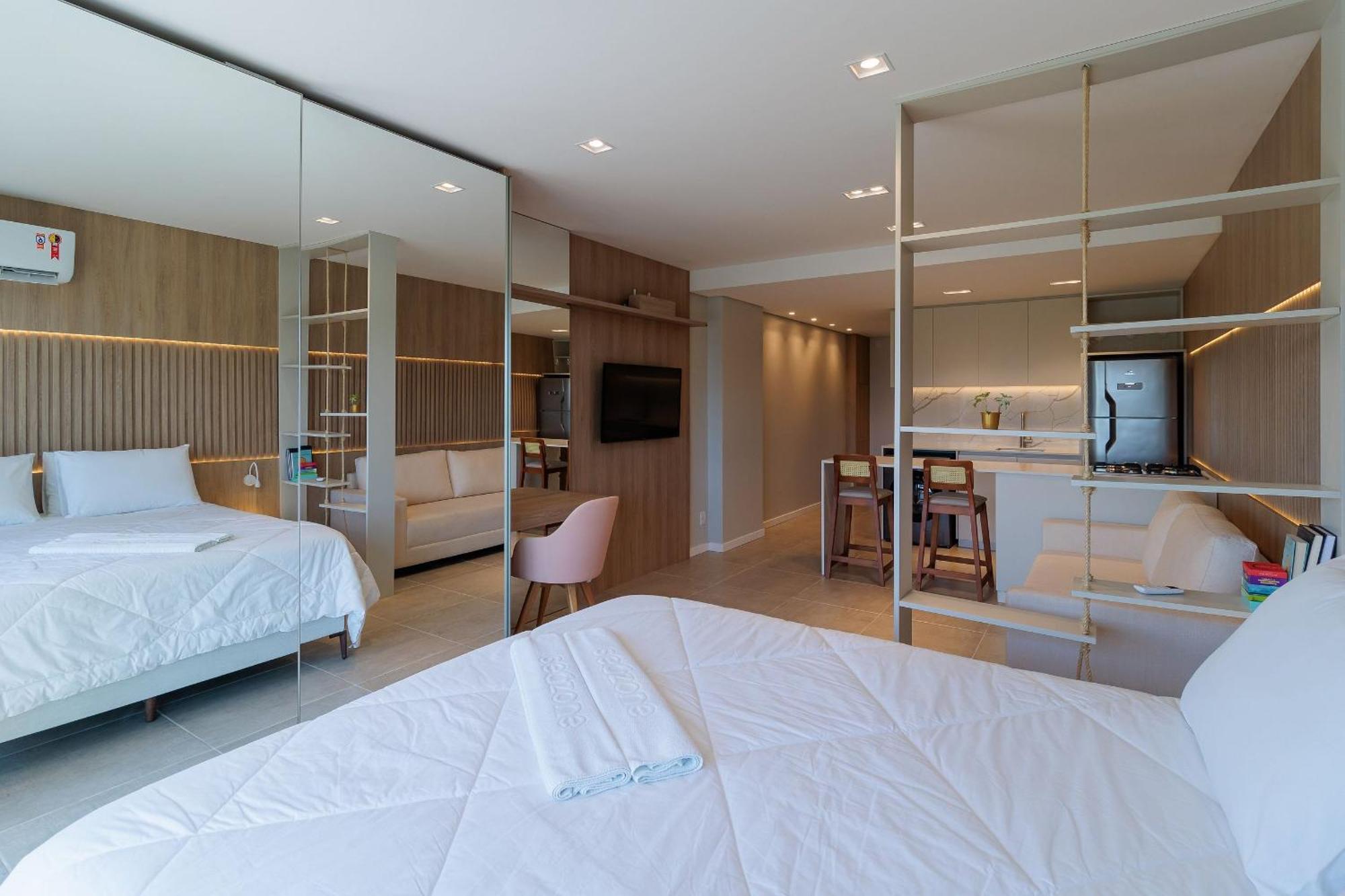 Studios Aconchegantes Em Floripa - Oka Florianópolis Kültér fotó